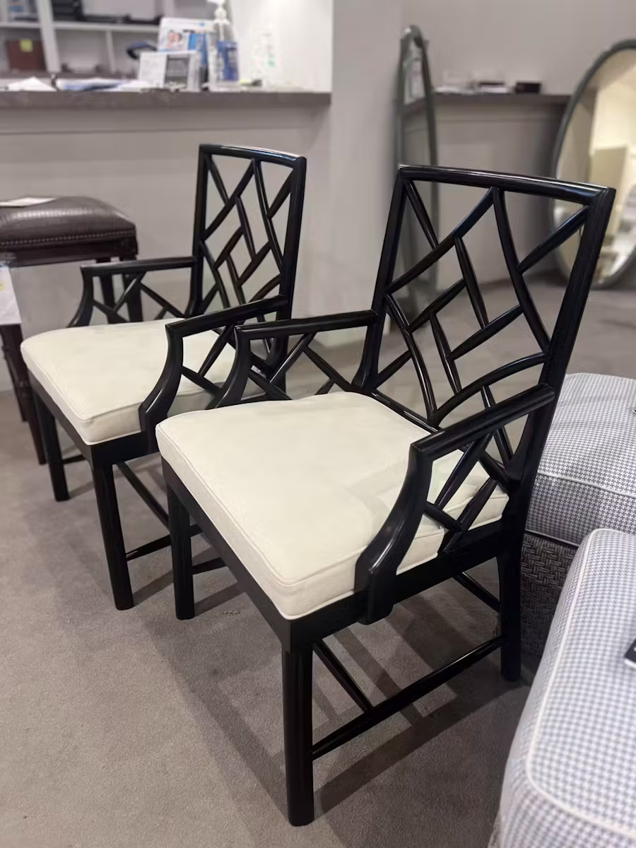 Hickory Chair HC2551-10/100 Fretwork Dining Chair Hickory Chair HC2551-10/100 Fretwork Dining Chair
