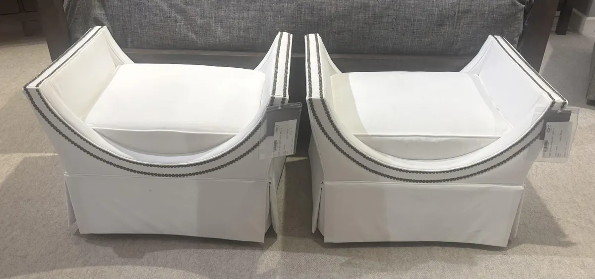 Gabby SCH-636-100201 Pair of Gayle Benches Gabby SCH-636-100201 Pair of Gayle Benches