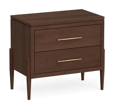 Simply Amish SNCEL-02B1 Celine 2-Drawer Nightstand Simply Amish SNCEL-02B1 Celine 2-Drawer Nightstand