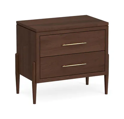 Simply Amish SNCEL-02B1 Celine 2-Drawer Nightstand Simply Amish SNCEL-02B1 Celine 2-Drawer Nightstand