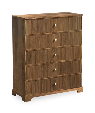 Simply Amish SSPRE-04E2 Prescott 5-Drawer Chest Simply Amish SSPRE-04E2 Prescott 5-Drawer Chest