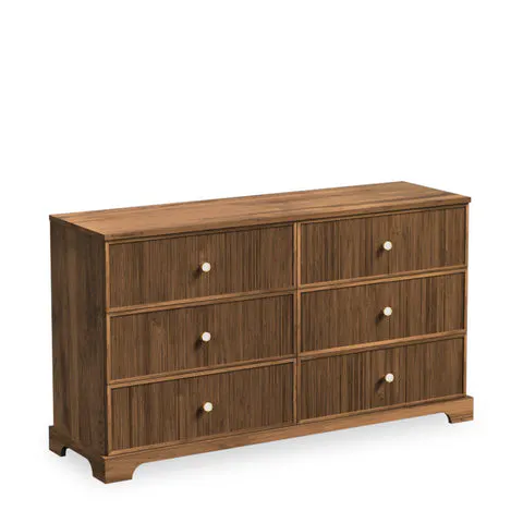 Simply Amish SSPRE-08F2 Prescott 60″ 6-Drawer Dresser