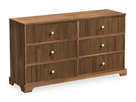 Simply Amish SSPRE-08F2 Prescott 60" 6-Drawer Dresser Simply Amish SSPRE-08F2 Prescott 60" 6-Drawer Dresser