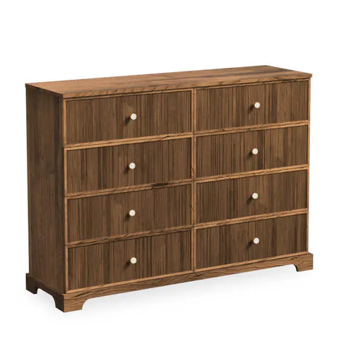 Simply Amish SSPRE-08H3 Prescott 72″ 8-Drawer Dresser