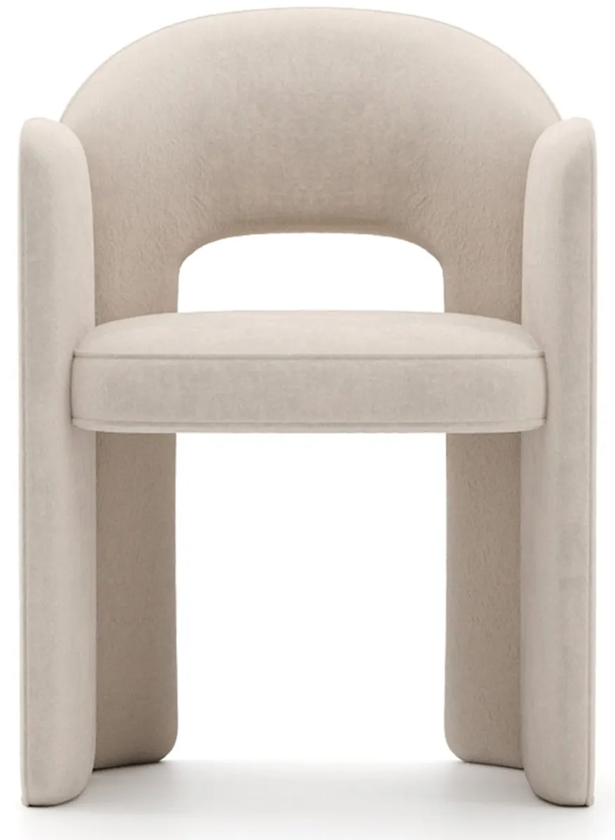 Caracole CLA-425V-272 Overlap Arm Dining Chair Caracole CLA-425V-272 Overlap Arm Dining Chair