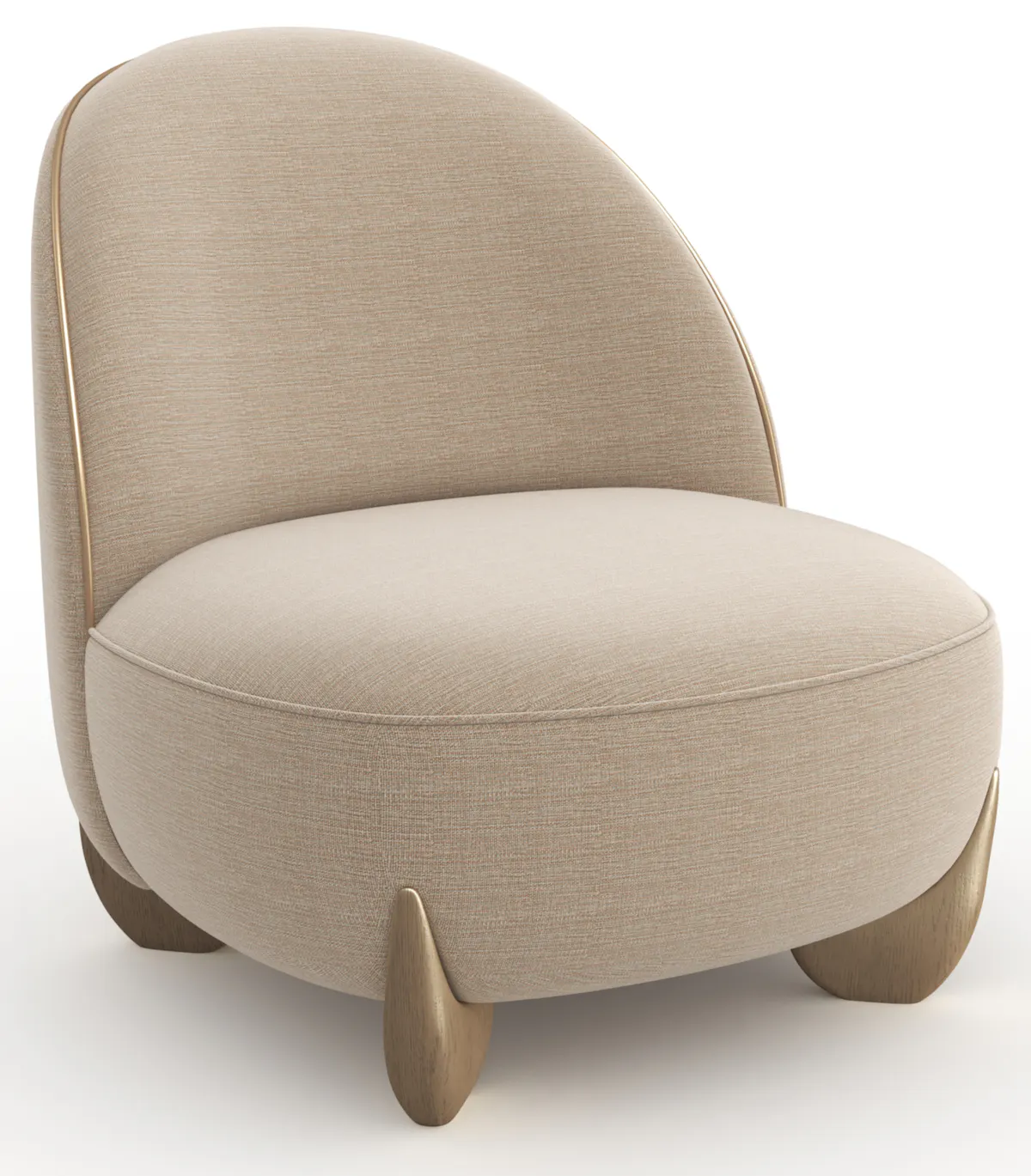 Caracole UPH-425V-031-A Seta Chair Oatmeal Caracole UPH-425V-031-A Seta Chair Oatmeal