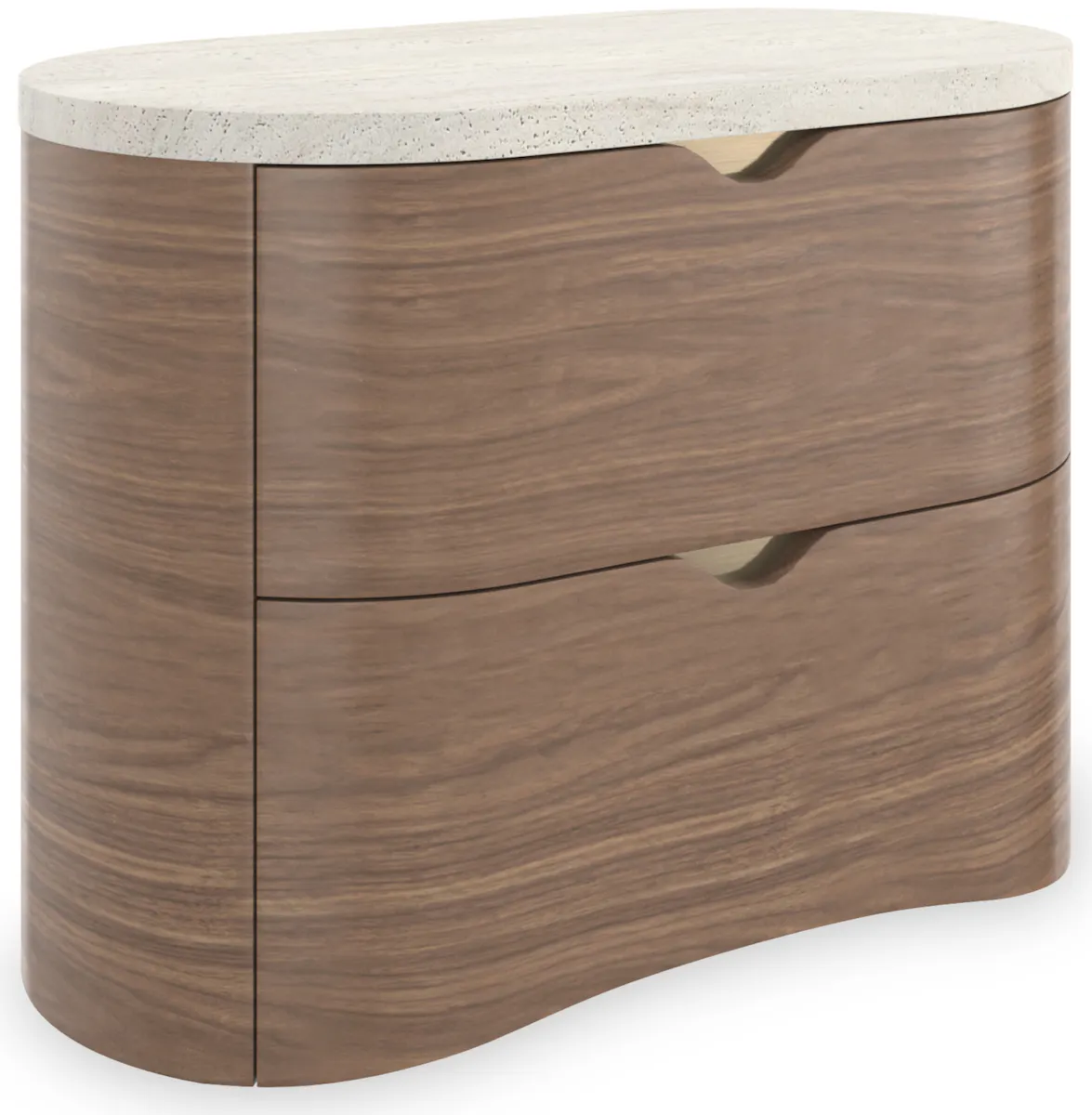 Caracole CLA-425V-069 Fleur Large Nightstand Caracole CLA-425V-069 Fleur Large Nightstand
