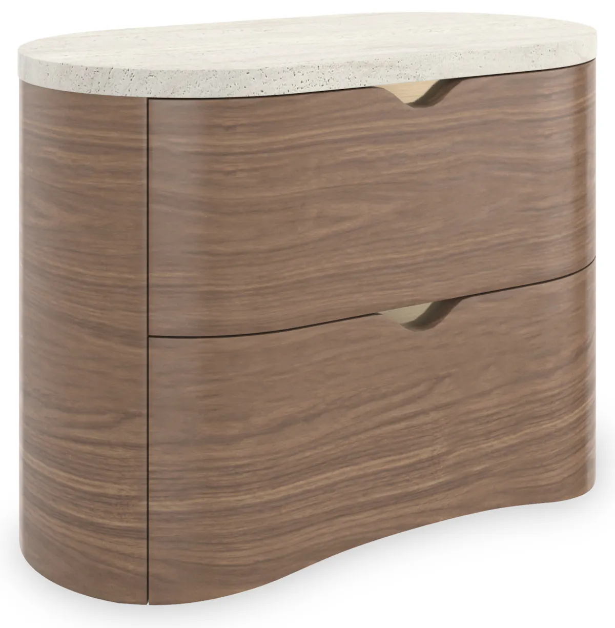 Caracole CLA-425V-069 Fleur Large Nightstand Caracole CLA-425V-069 Fleur Large Nightstand