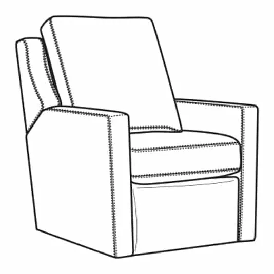 CR Laine L1725-05SWMR Heath Leather Swivel Manual Recliner CR Laine L1725-05SWMR Heath Leather Swivel Manual Recliner