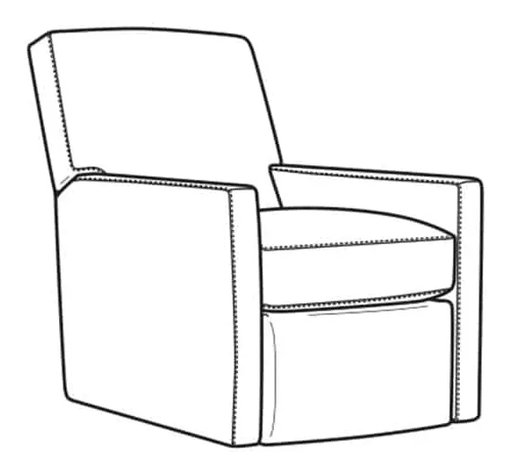 CR Laine 1775-05SWMR Malcolm Swivel Manual Recliner CR Laine 1775-05SWMR Malcolm Swivel Manual Recliner