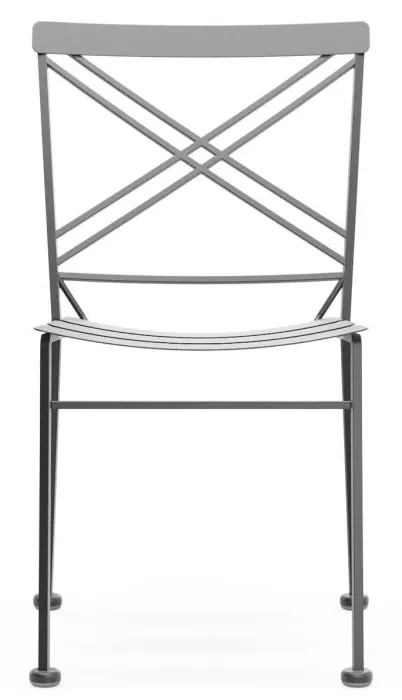Woodard 1V0017 Chair One Bistro Side Chair Woodard 1V0017 Chair One Bistro Side Chair