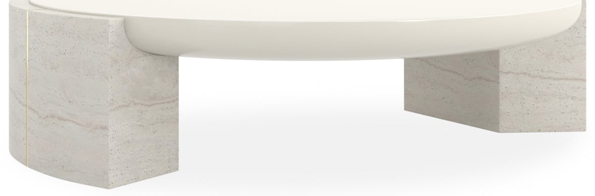 Caracole CLA-425V-4025 Overlap Round Cocktail Table Light Caracole CLA-425V-4025 Overlap Round Cocktail Table Light