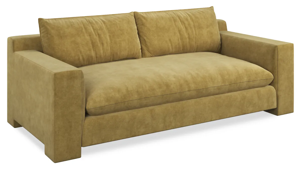 Caracole UPH-425V-013-A Devon 84" Sofa Camel Caracole UPH-425V-013-A Devon 84" Sofa Camel