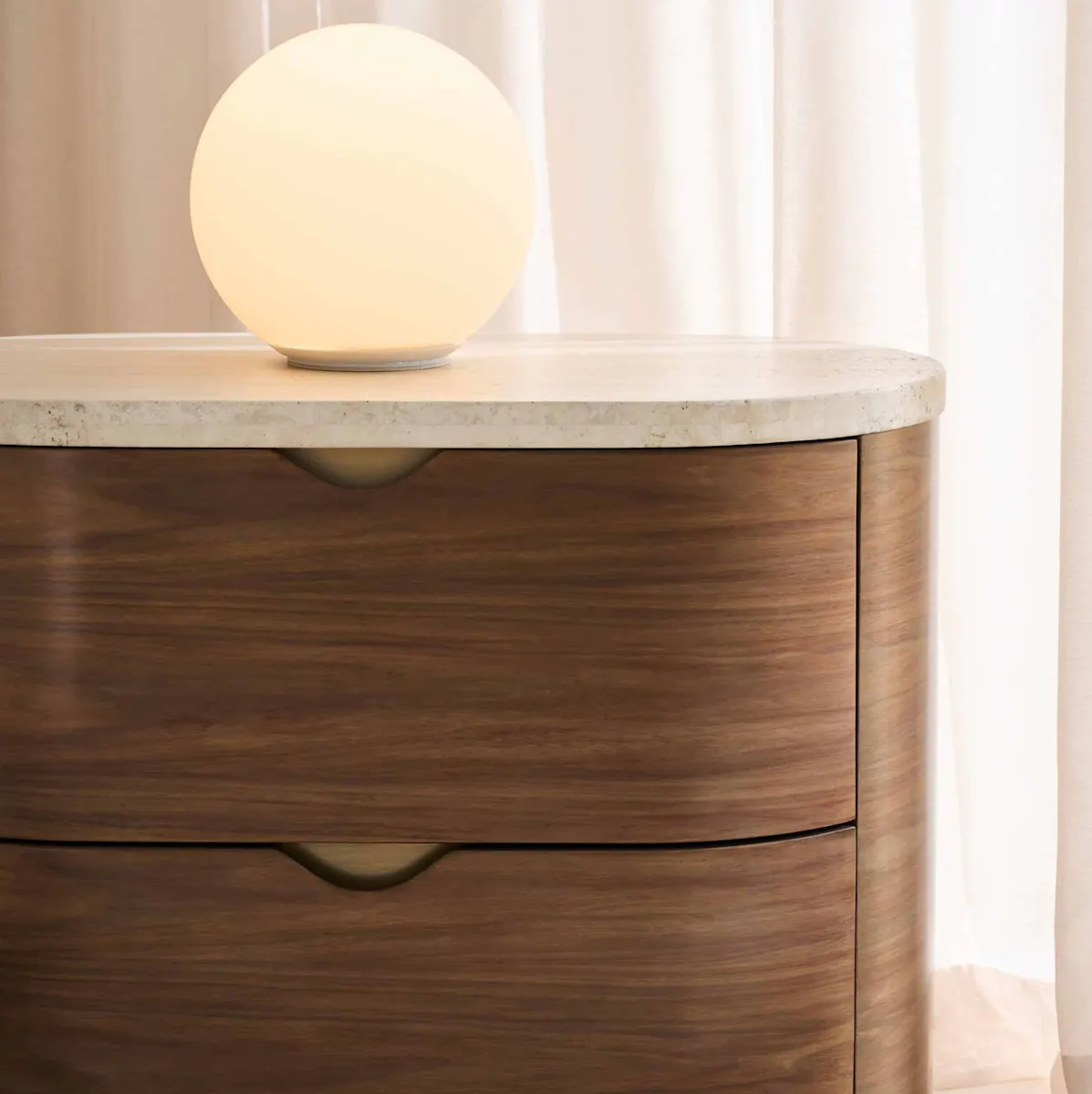 Caracole CLA-425V-069 Fleur Large Nightstand Caracole CLA-425V-069 Fleur Large Nightstand