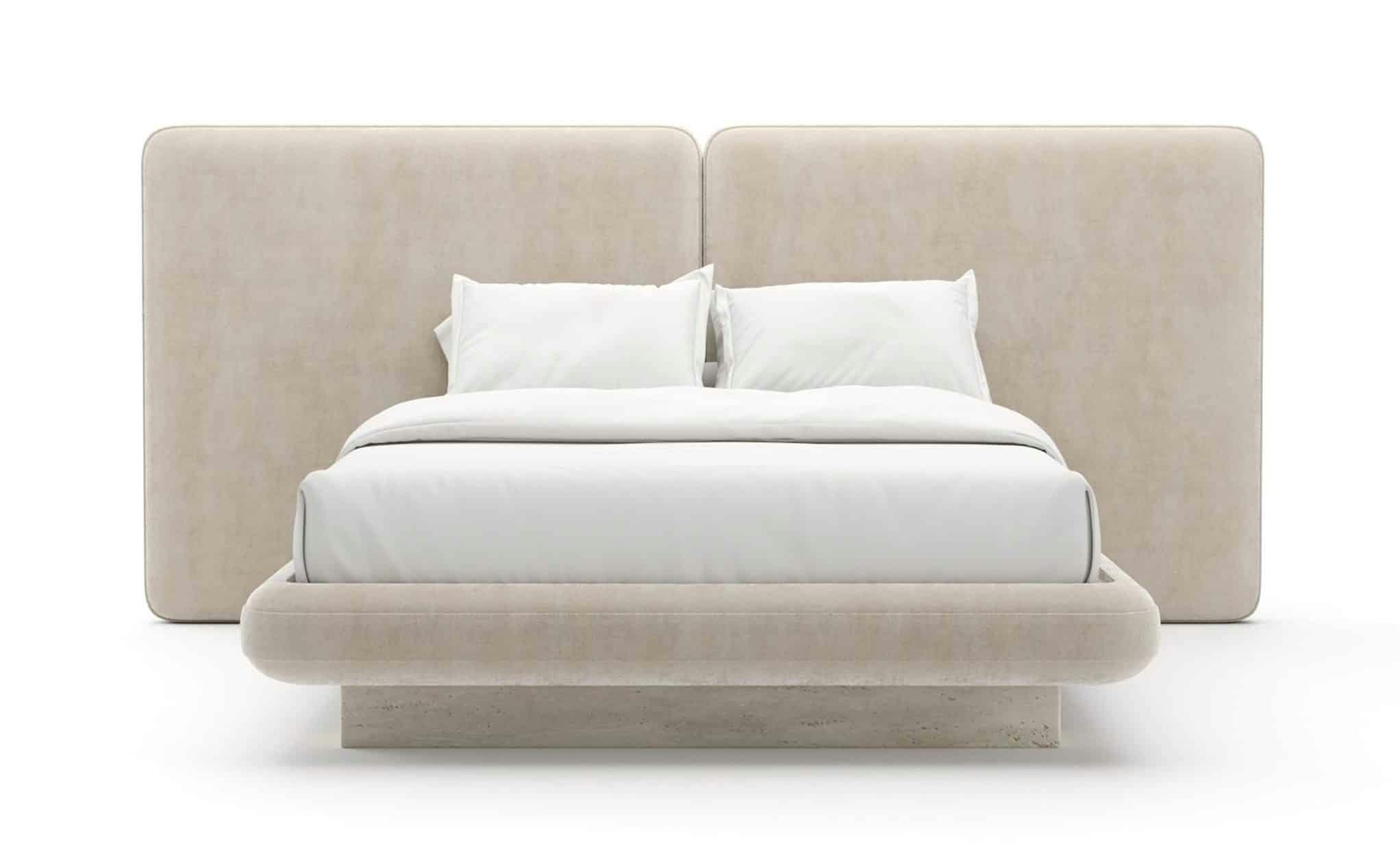 Caracole CLA-425V-106 Well Balanced Qn Bed Ecru