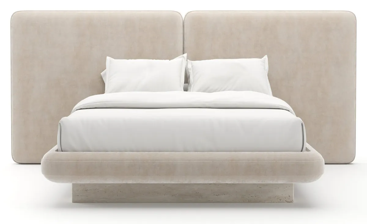 Caracole CLA-425V-106 Well Balanced Qn Bed Ecru Caracole CLA-425V-106 Well Balanced Qn Bed Ecru