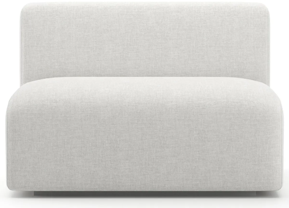 Caracole UPH-425V-AC2-A Rhythm Armless Chair Ivory Caracole UPH-425V-AC2-A Rhythm Armless Chair Ivory