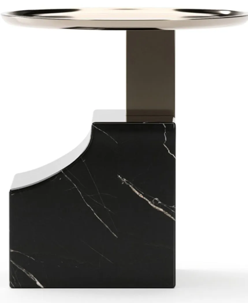 Caracole UPH-425V-WE5-4A Overlap Sectional Accent Table Dark Caracole UPH-425V-WE5-4A Overlap Sectional Accent Table Dark