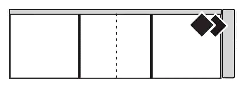 Four Seasons U7-341S-RSF MCMICHAEL 41" DEEP RSF 3 SEAT SOFA UPHOLSTERED WITHOUT SKIRT Four Seasons U7-341S-RSF MCMICHAEL 41" DEEP RSF 3 SEAT SOFA UPHOLSTERED WITHOUT SKIRT