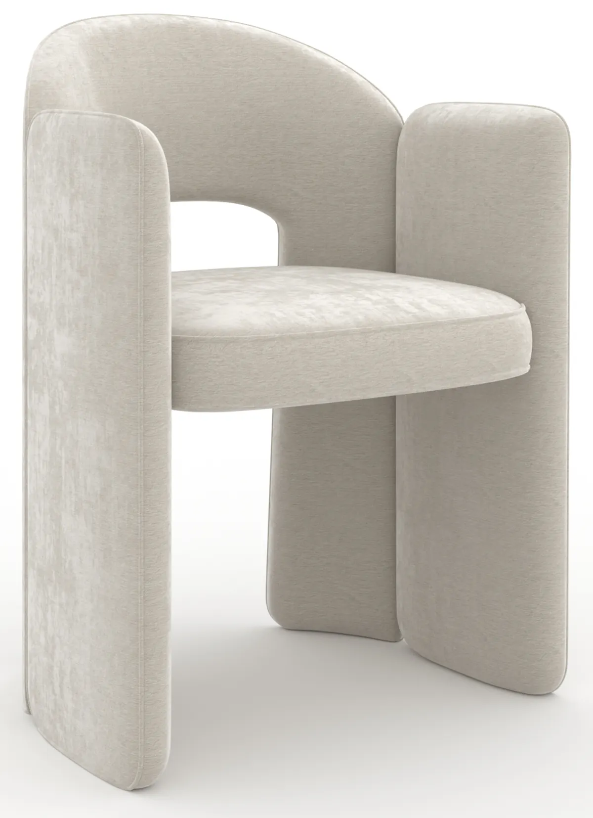 Caracole CLA-425V-272 Overlap Arm Dining Chair Caracole CLA-425V-272 Overlap Arm Dining Chair