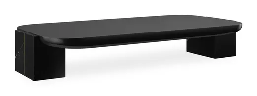 Caracole CLA-425V-408 Overlap Rec Cocktail Table Dark Caracole CLA-425V-408 Overlap Rec Cocktail Table Dark