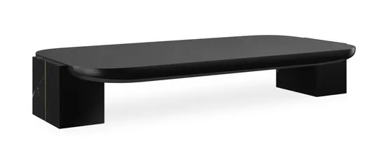 Caracole CLA-425V-408 Overlap Rec Cocktail Table Dark Caracole CLA-425V-408 Overlap Rec Cocktail Table Dark