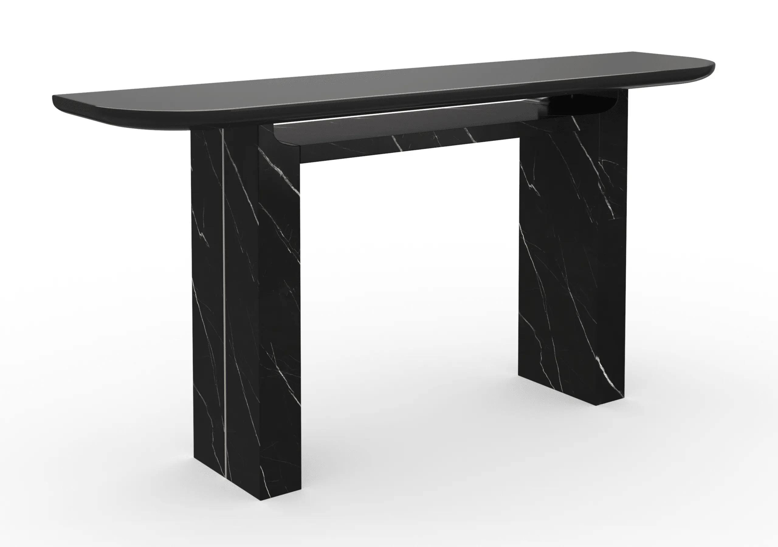 Caracole CLA-425V-441 Overlap Console Dark