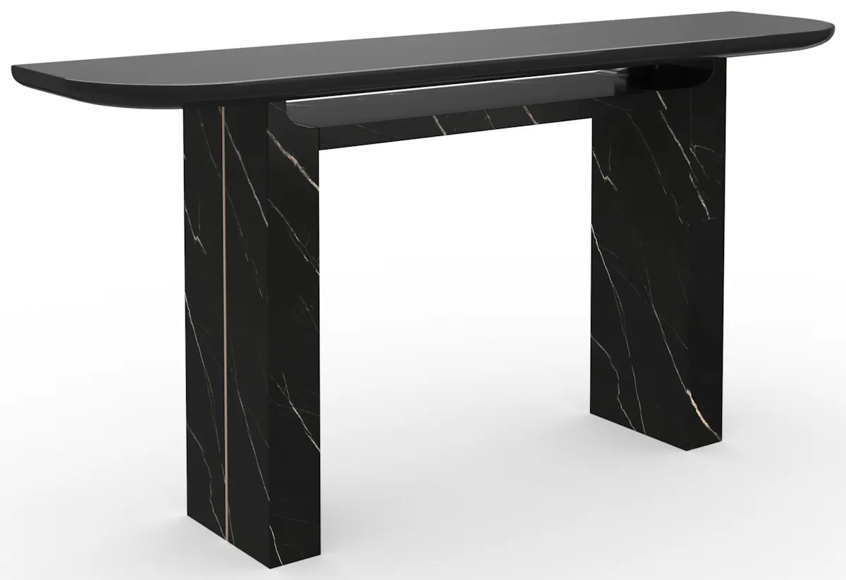 Caracole CLA-425V-441 Overlap Console Dark Caracole CLA-425V-441 Overlap Console Dark