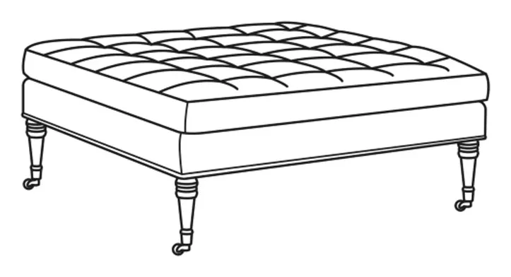 CR Laine 5027-07 Riley Square Ottoman CR Laine 5027-07 Riley Square Ottoman