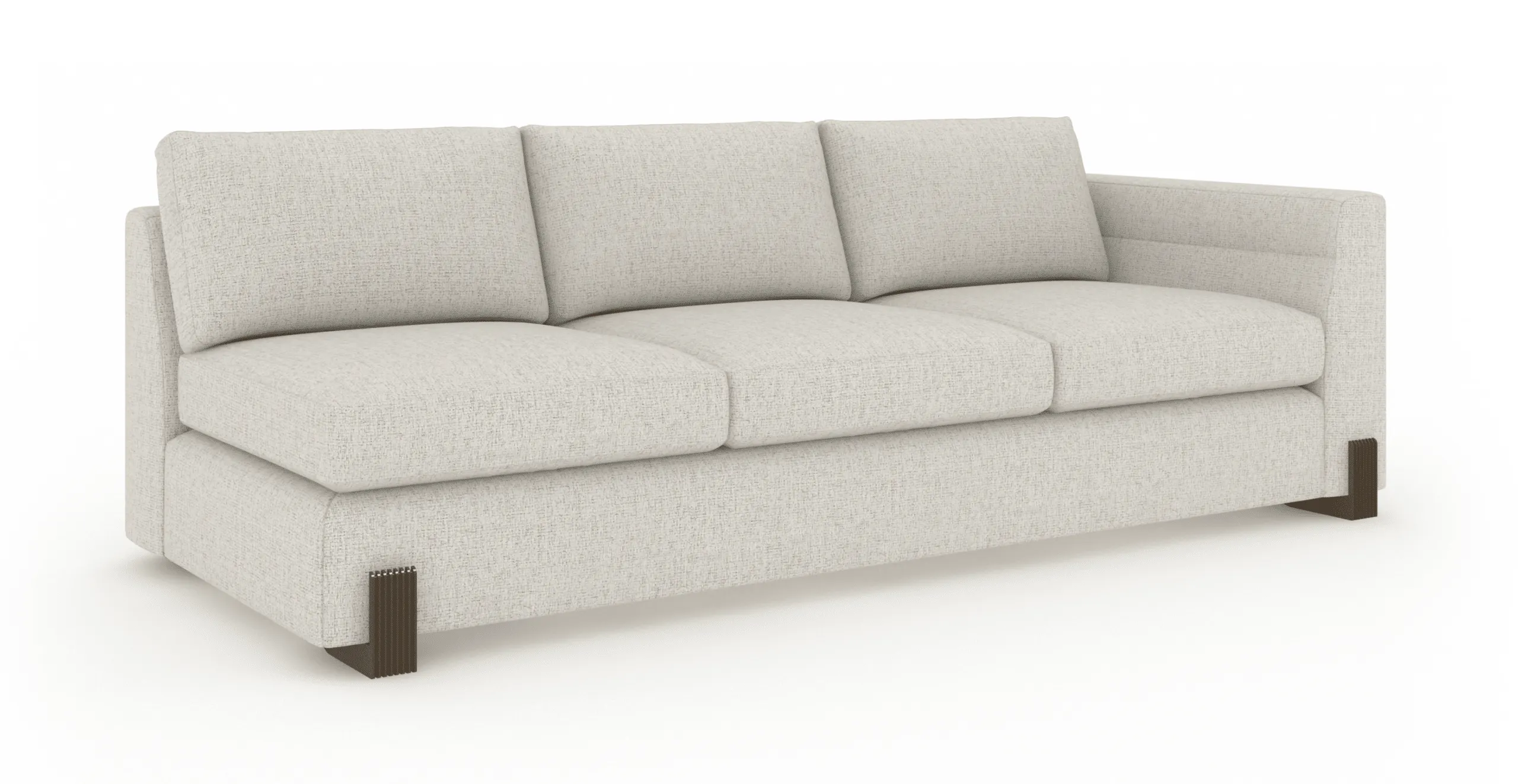 Caracole UPH-425V-LS8-A Counter Balance LAF Sofa Birch