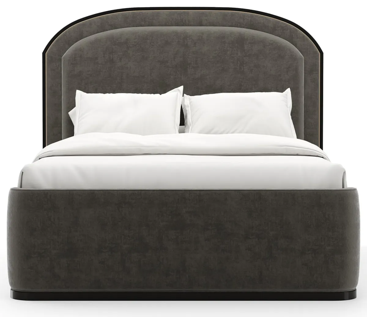 Caracole CLA-425V-105 Wanderlust Qn Bed Pewter Caracole CLA-425V-105 Wanderlust Qn Bed Pewter