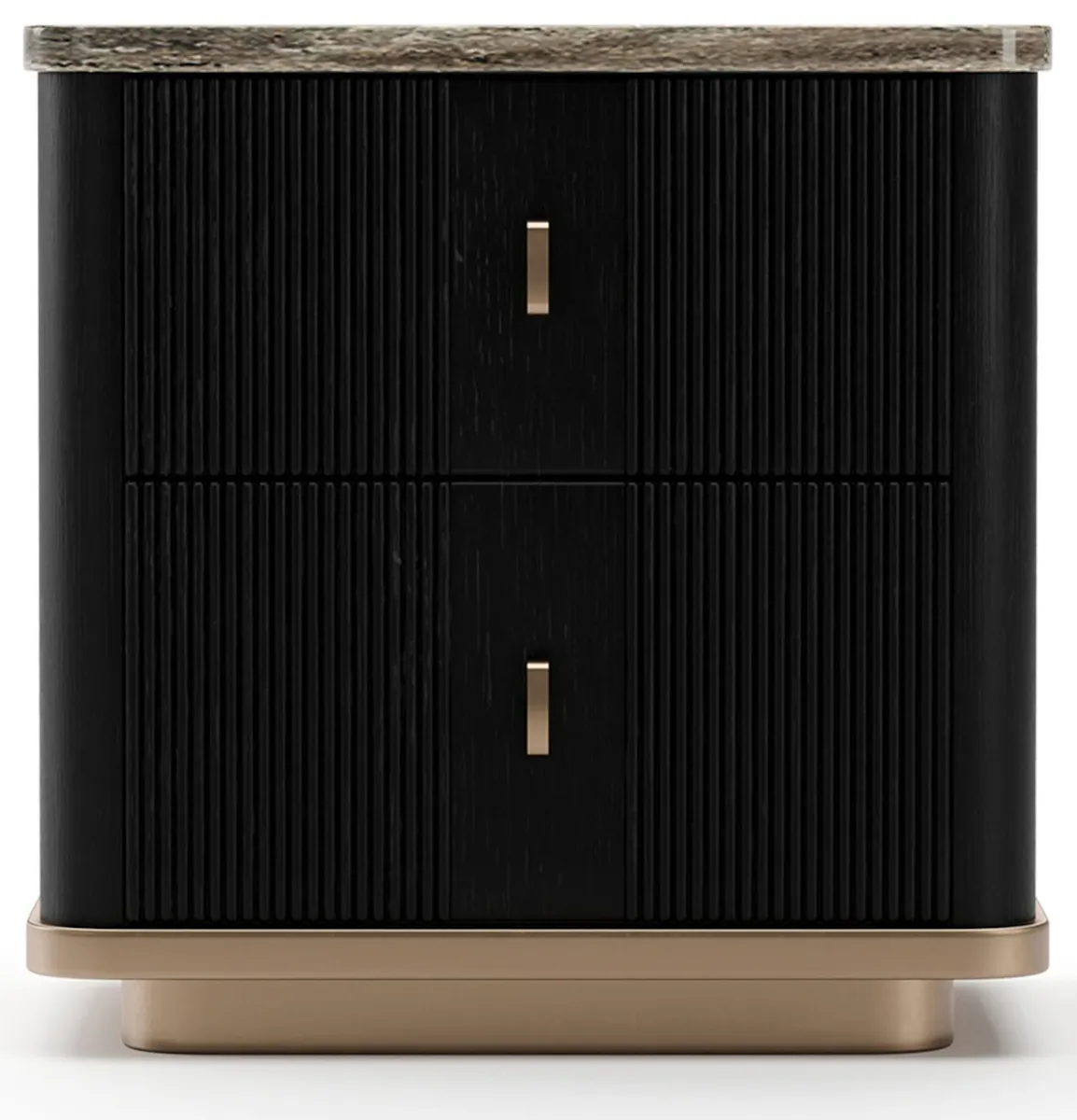Caracole CLA-425V-061 Rhythm Small Nightstand Dark Caracole CLA-425V-061 Rhythm Small Nightstand Dark