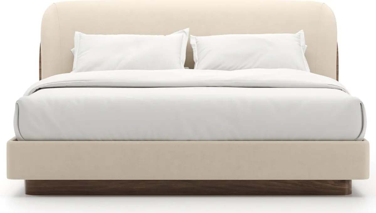 Caracole CLA-425V-124 Fleur Uph King Bed Caracole CLA-425V-124 Fleur Uph King Bed