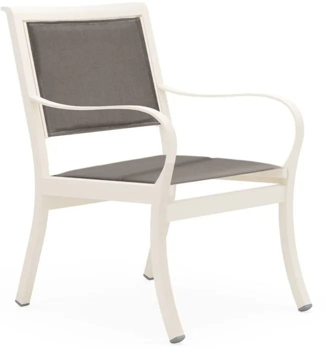 Woodard 5S0501 Scala Padded Sling Dining Chair Woodard 5S0501 Scala Padded Sling Dining Chair