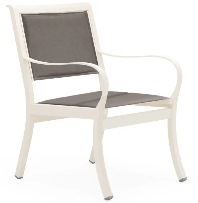 Woodard 5S0501 Scala Padded Sling Dining Chair Woodard 5S0501 Scala Padded Sling Dining Chair
