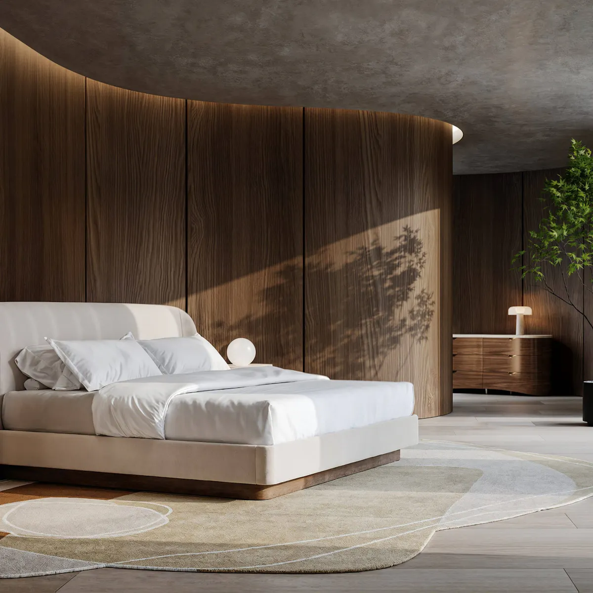 Caracole CLA-425V-124 Fleur Uph King Bed Caracole CLA-425V-124 Fleur Uph King Bed