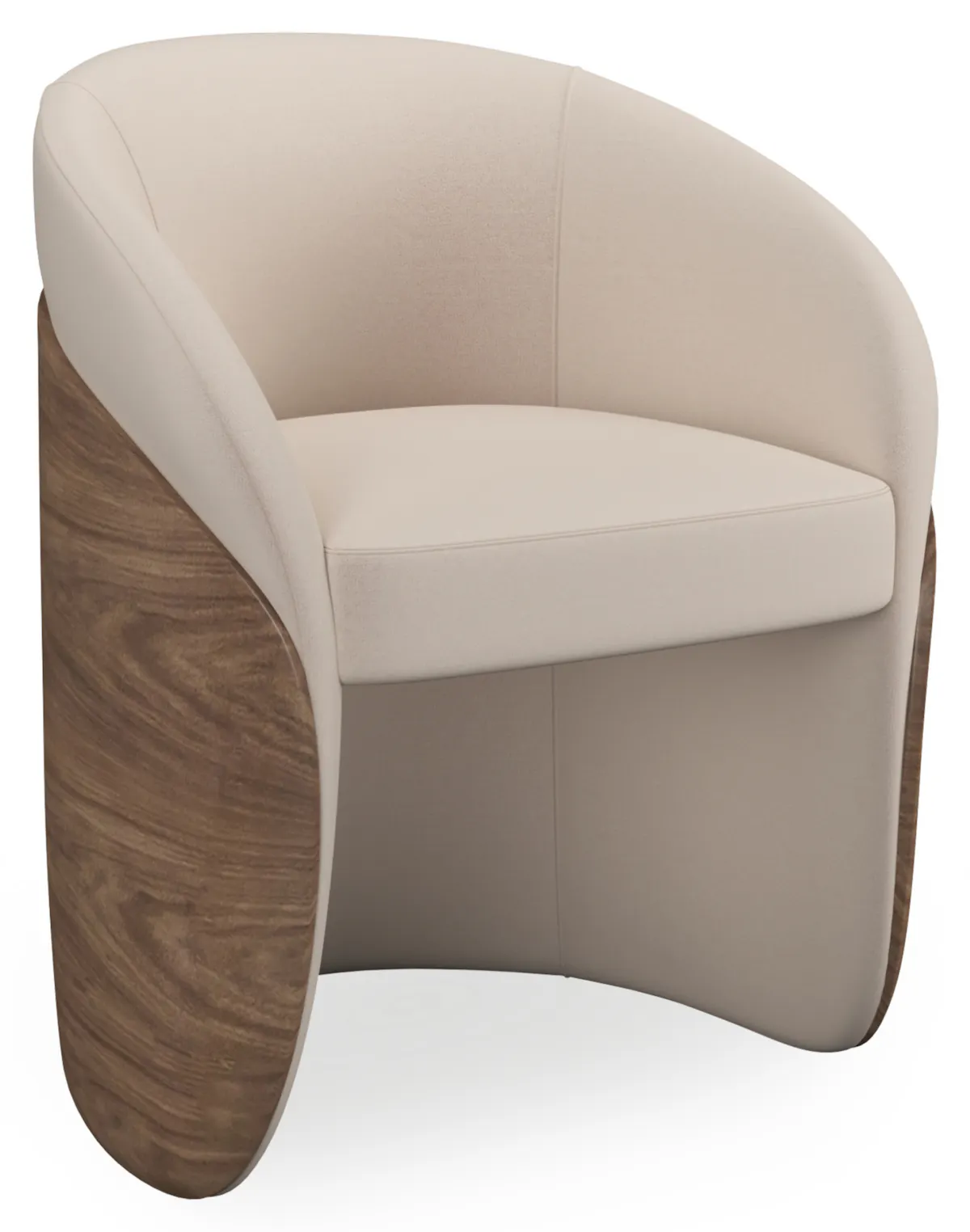 Caracole UPH-425V-135-A Fleur Wood Back Dining Chair Caracole UPH-425V-135-A Fleur Wood Back Dining Chair