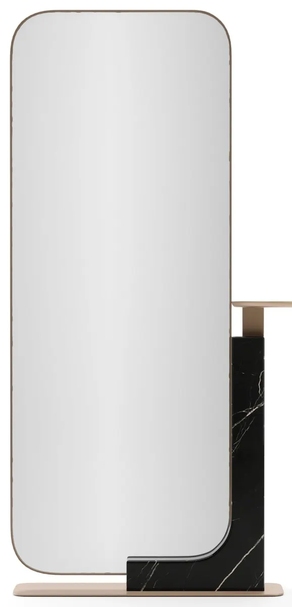 Caracole CLA-425V-042 Overlap Floor Mirror Dark Caracole CLA-425V-042 Overlap Floor Mirror Dark