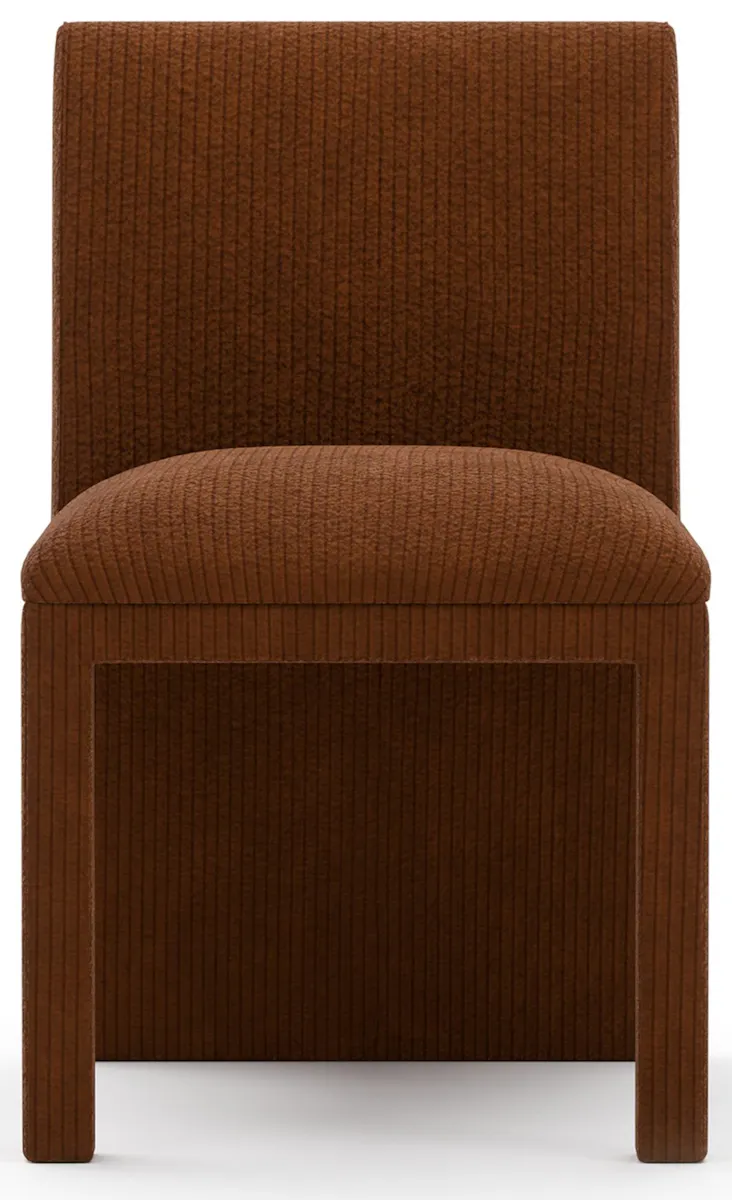 Caracole CLA-425V-291A Precipice Uph Dining Chair Saffron Caracole CLA-425V-291A Precipice Uph Dining Chair Saffron