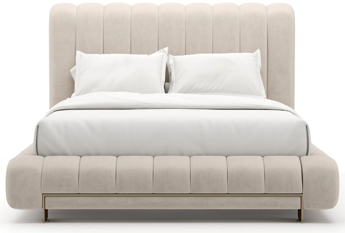 Caracole CLA-425V-106 Well Balanced Qn Bed Ecru Caracole CLA-425V-106 Well Balanced Qn Bed Ecru