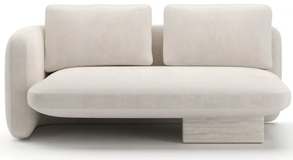 Caracole UPH-425V-LL5-B Overlap LAF Loveseat Ecru Caracole UPH-425V-LL5-B Overlap LAF Loveseat Ecru