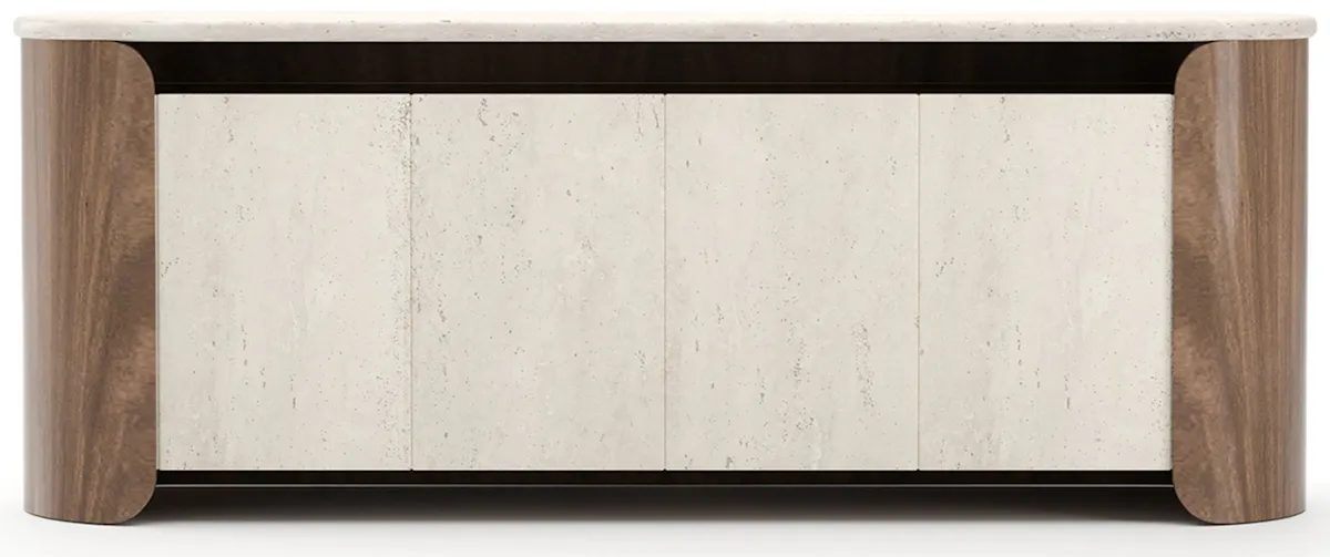 Caracole CLA-425V-2511 Fleur Open Sideboard Caracole CLA-425V-2511 Fleur Open Sideboard