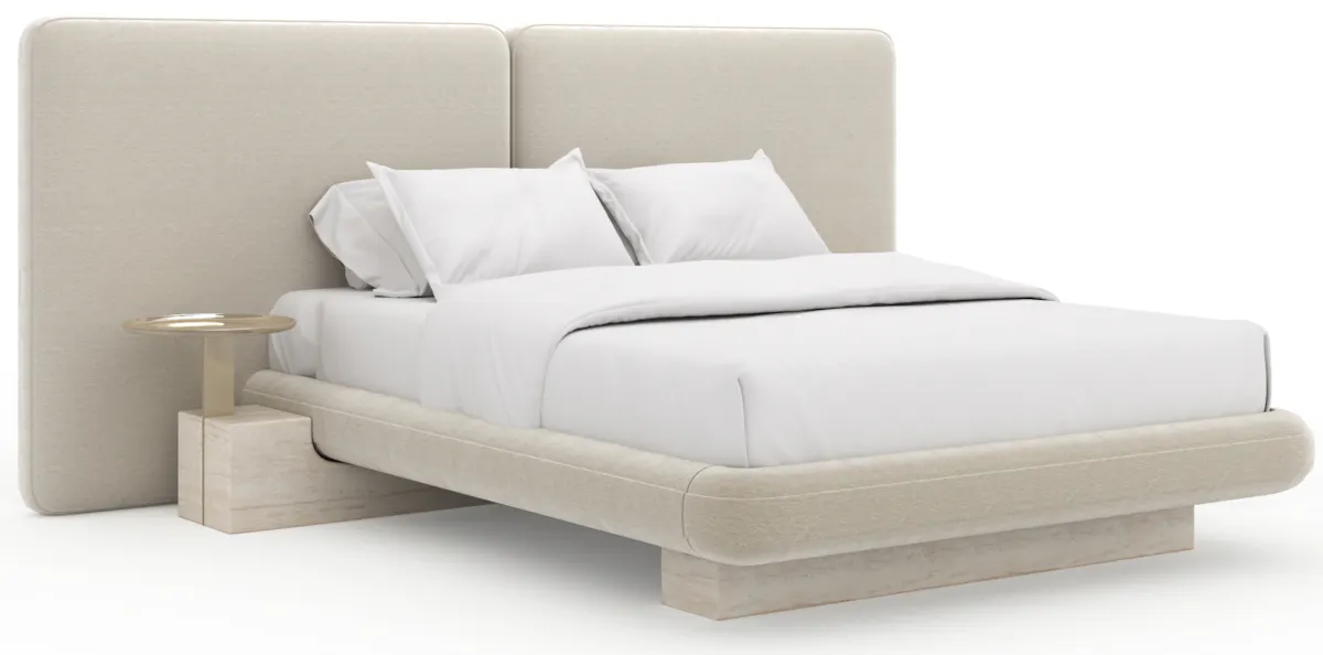 Caracole CLA-425V-108 Overlap Uph 2 Panel Qn Bed Ivory Caracole CLA-425V-108 Overlap Uph 2 Panel Qn Bed Ivory