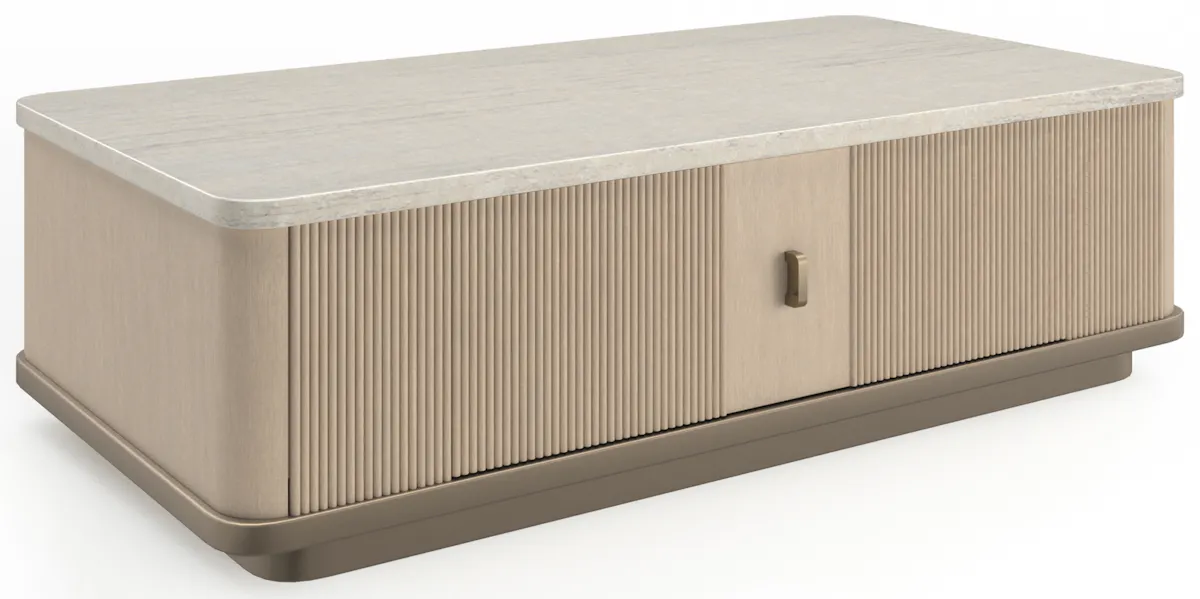 Caracole CLA-425V-401 Rhythm Rectangle Cocktail Table Caracole CLA-425V-401 Rhythm Rectangle Cocktail Table
