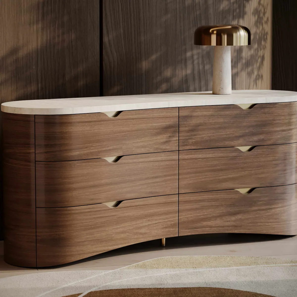 Caracole CLA-425V-014 Fleur Dresser Caracole CLA-425V-014 Fleur Dresser