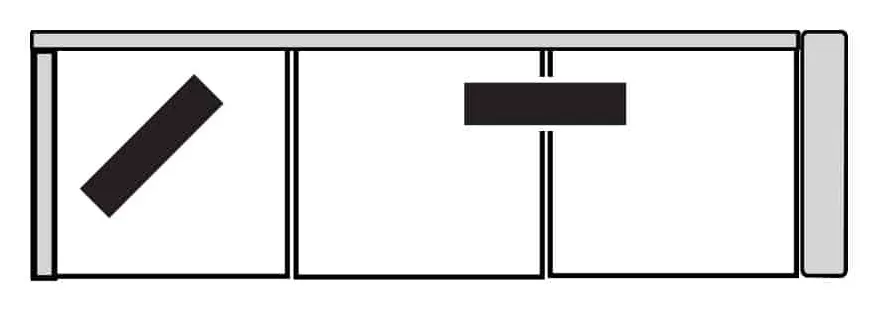 Four Seasons 75095CS-RSF BENTON RSF 3 SEAT CORNER SOFA Four Seasons 75095CS-RSF BENTON RSF 3 SEAT CORNER SOFA
