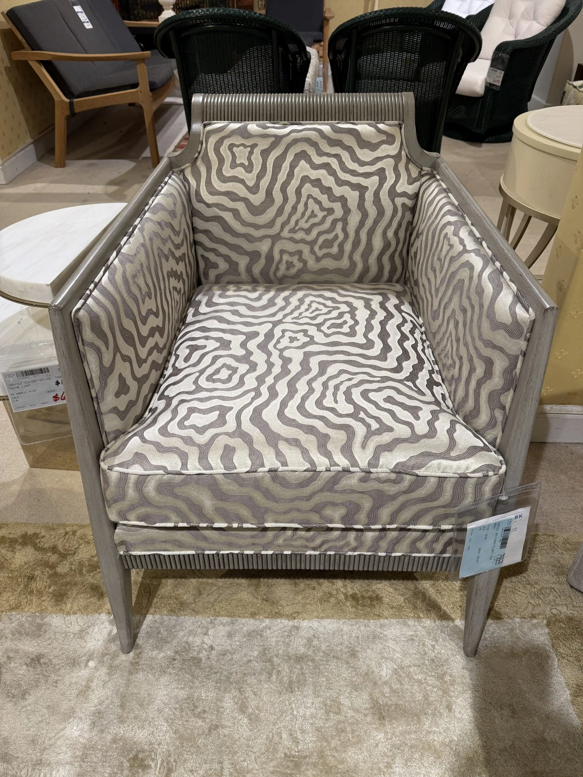 Caracole UPH-CHAWOO-75 What’s Your Angle Chair