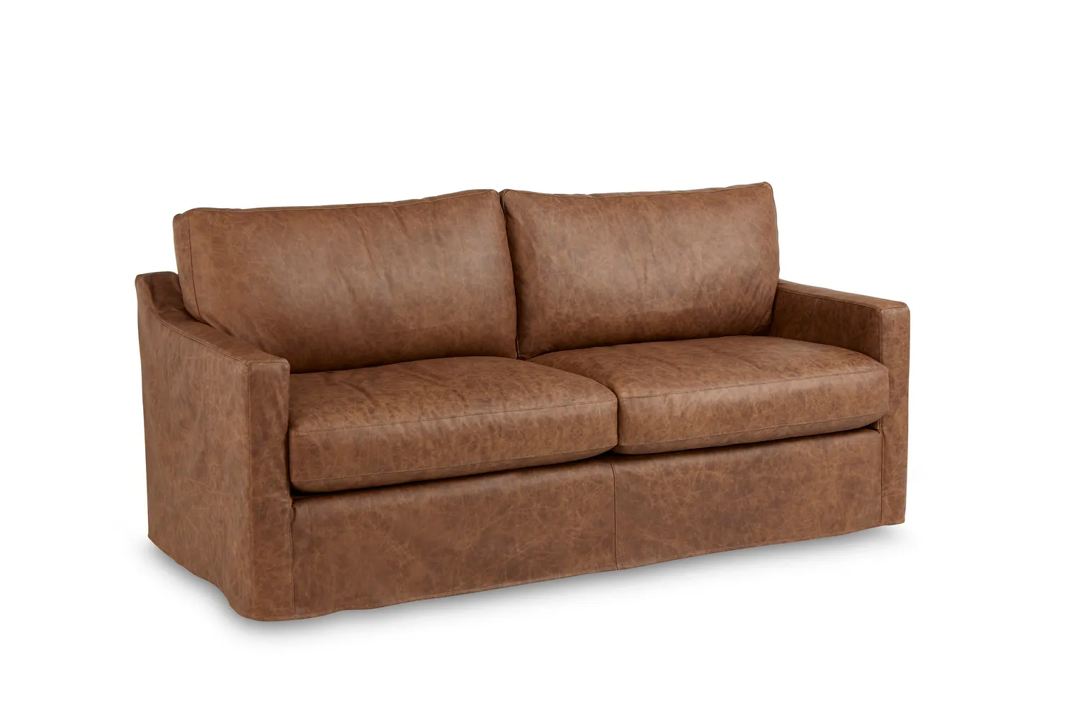Four Seasons L-87090S JORDAN LEATHER 2 SEAT SOFA