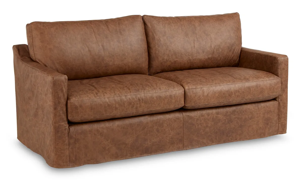 Four Seasons L-87090S JORDAN LEATHER 2 SEAT SOFA Four Seasons L-87090S JORDAN LEATHER 2 SEAT SOFA