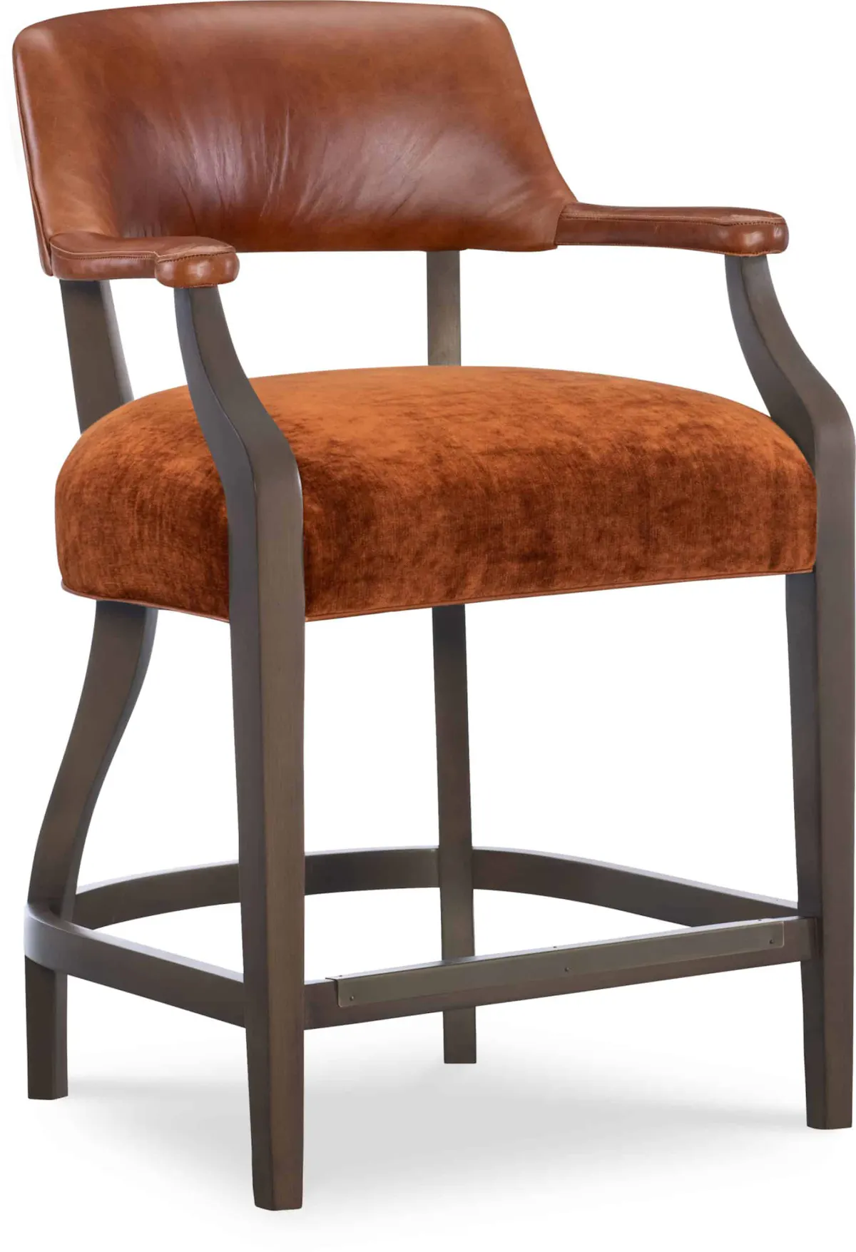 CR Laine L1020-45 Captain Leather Counter Stool CR Laine L1020-45 Captain Leather Counter Stool